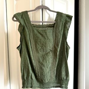 Green Luck Brand Top